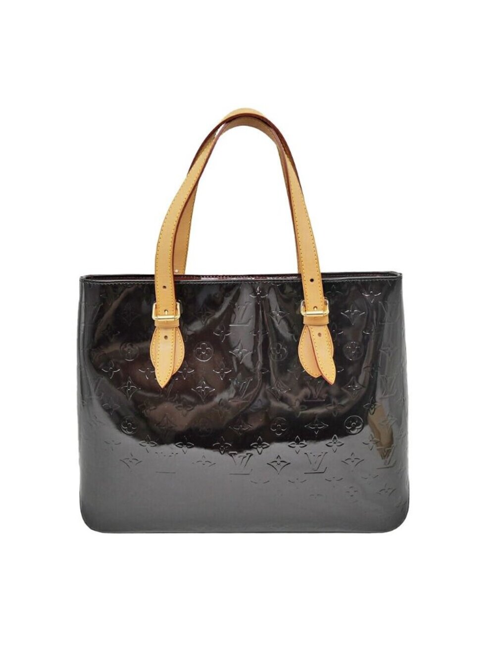 Louis Vuitton Vernis Amarante Brentwood Tote Bag